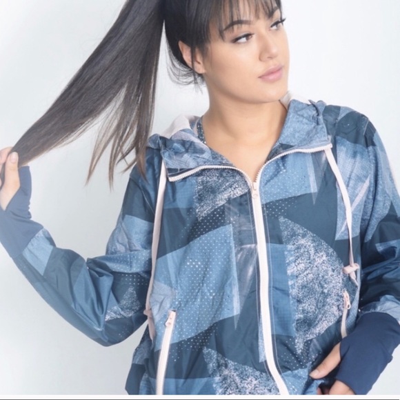 ZYIA Jackets & Blazers - Zyia radical 80s style windbreaker bomber jacket